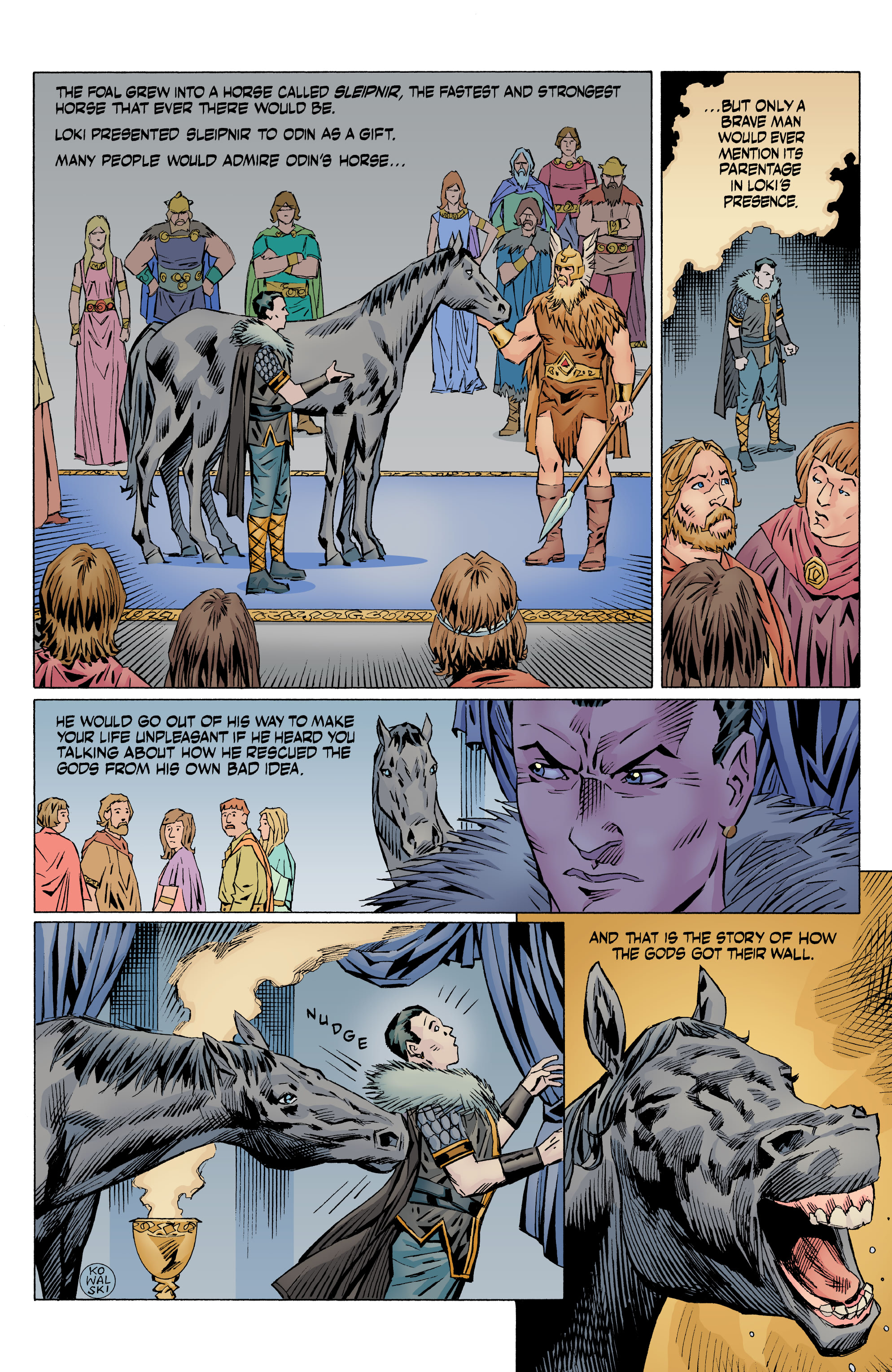 Read online Norse Mythology comic -  Issue #4 - 14