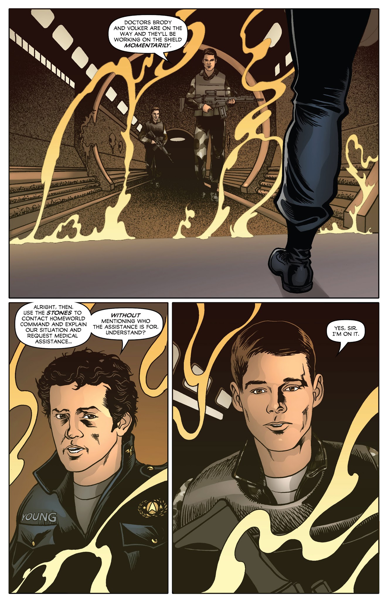 Read online Stargate Universe: Back To Destiny comic -  Issue #3 - 6