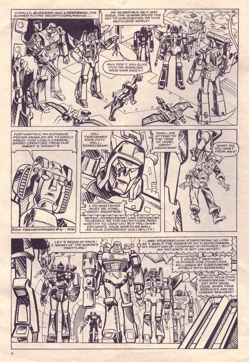 Read online The Transformers (UK) comic -  Issue #5 - 4