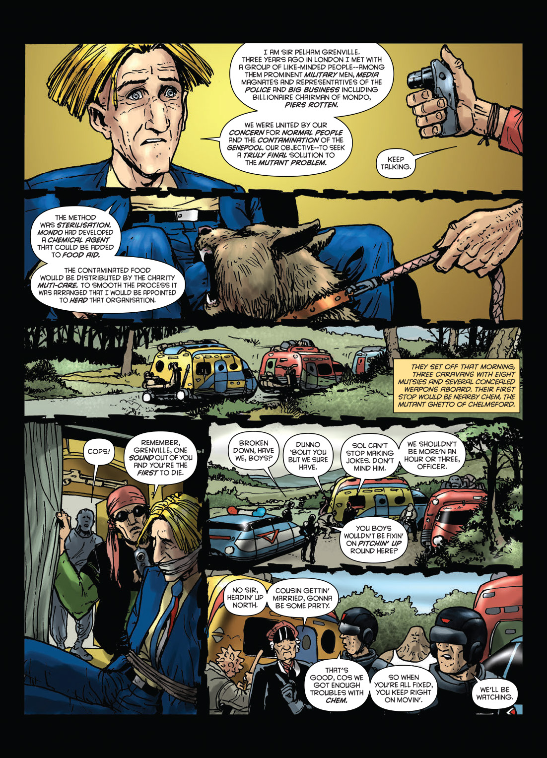 Read online Strontium Dog: The Life and Death of Johnny Alpha: Dogs of War comic -  Issue # TPB - 21