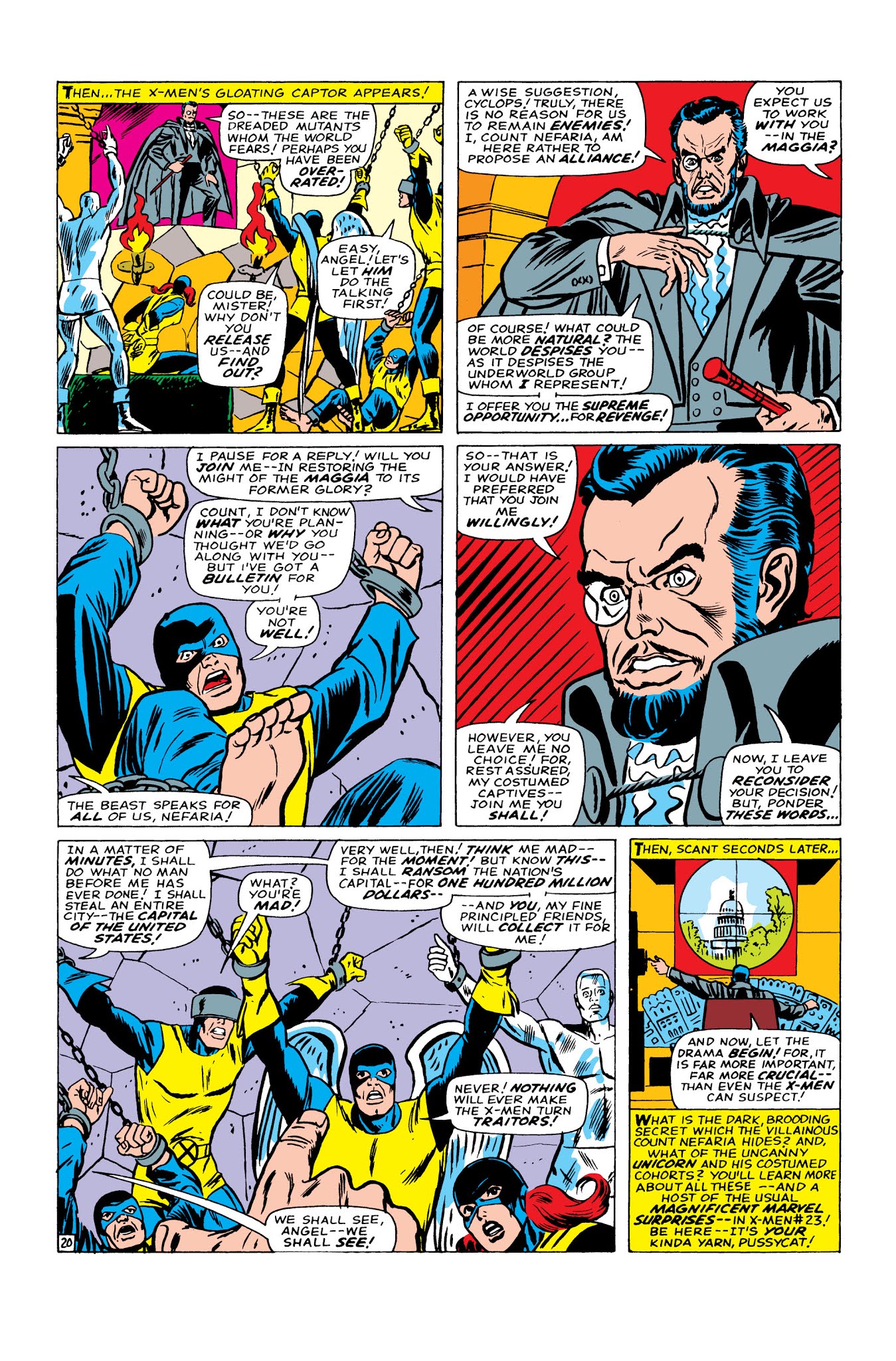 Read online Marvel Masterworks: The X-Men comic -  Issue # TPB 3 (Part 1) - 23