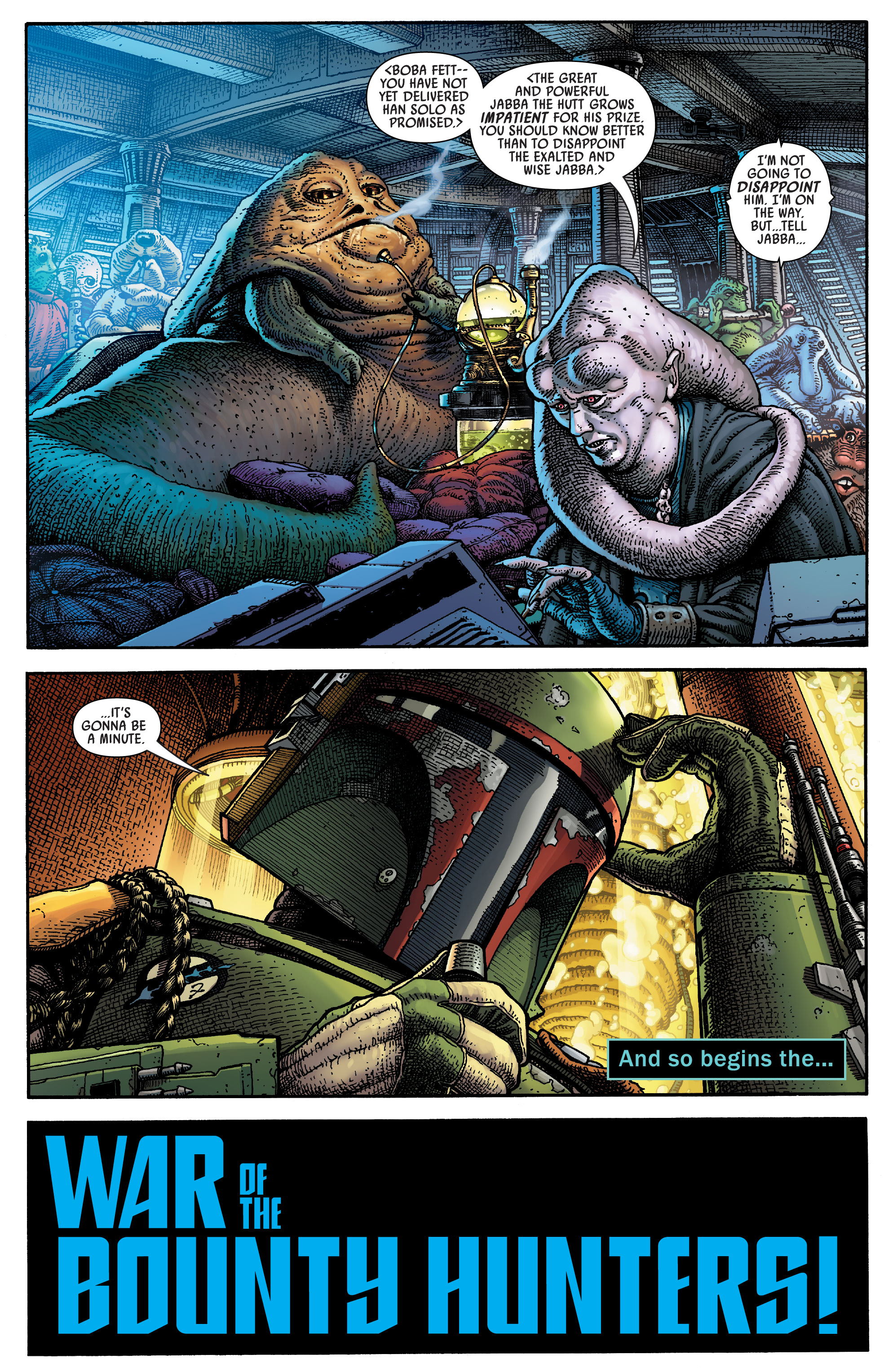Read online Star Wars: War Of The Bounty Hunters Alpha comic -  Issue # _Director’s Cut - 22