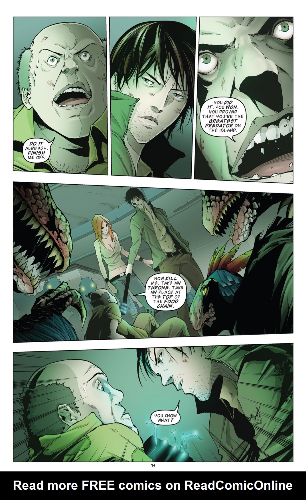 Read online Jurassic Park: Dangerous Games comic -  Issue #5 - 16