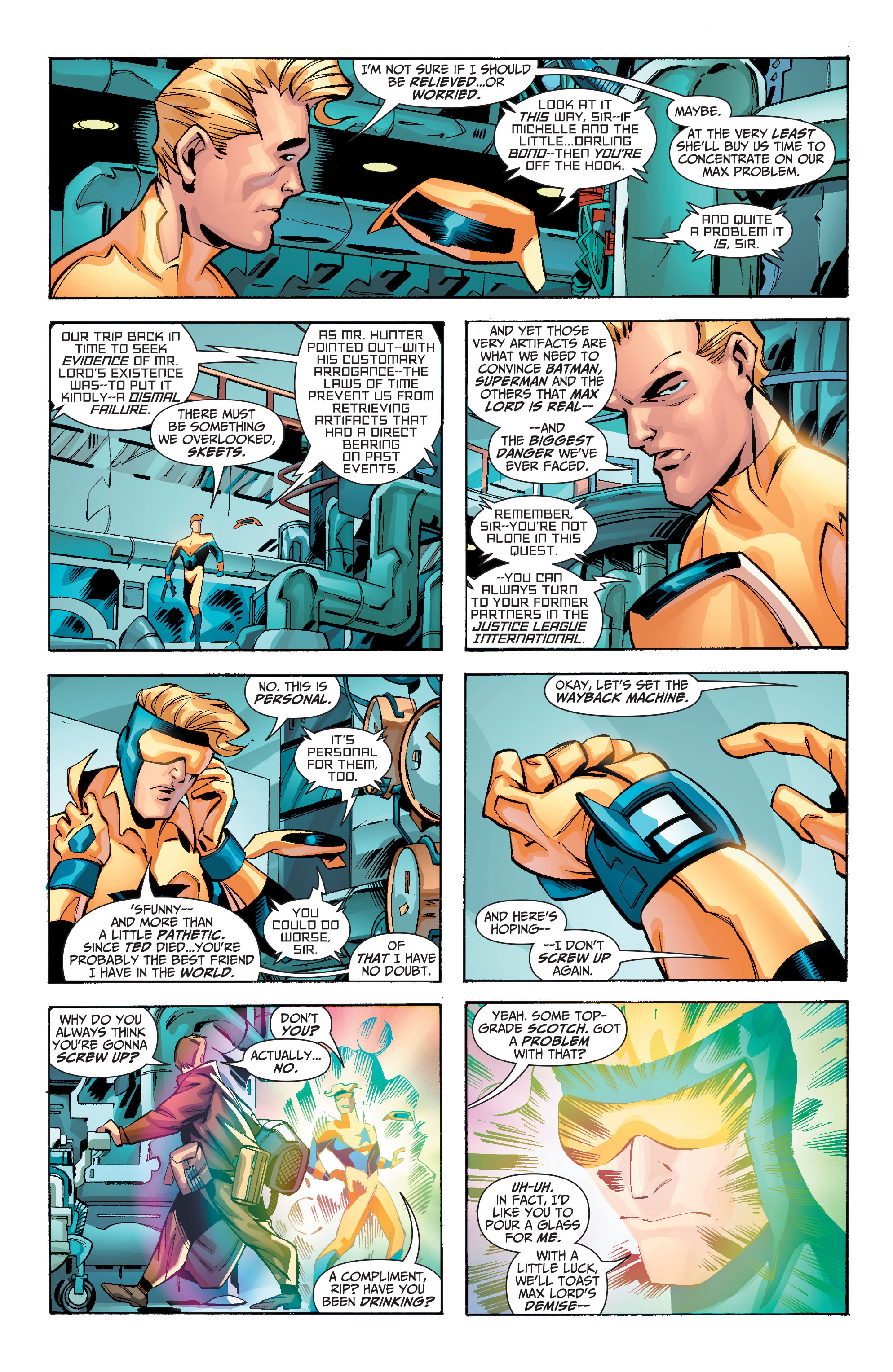 Read online Booster Gold (2007) comic -  Issue #34 - 6