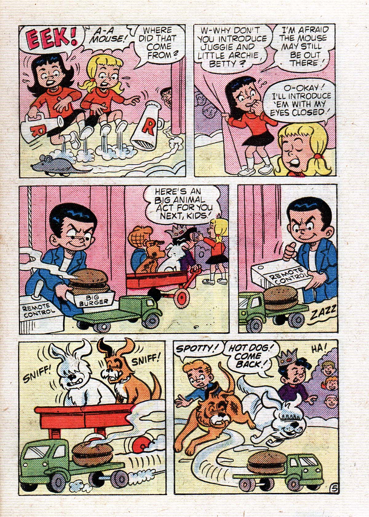 Read online Little Archie Comics Digest Magazine comic -  Issue #33 - 38
