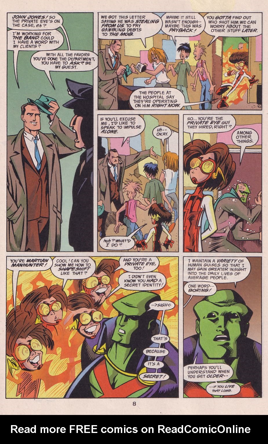 Read online Adventures in the DC Universe comic -  Issue #13 - 9