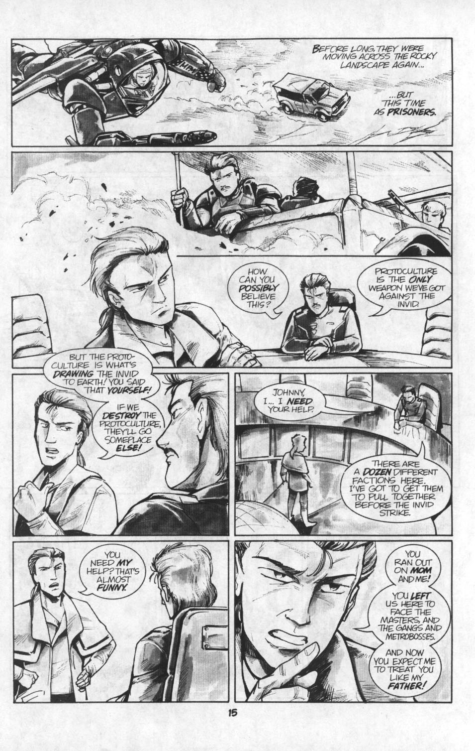 Read online Robotech: Invid War comic -  Issue #2 - 17