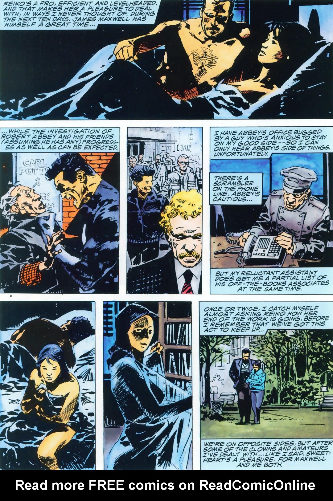 Read online Marvel Graphic Novel comic -  Issue #40 - The Punisher - Assassins' Guild - 29