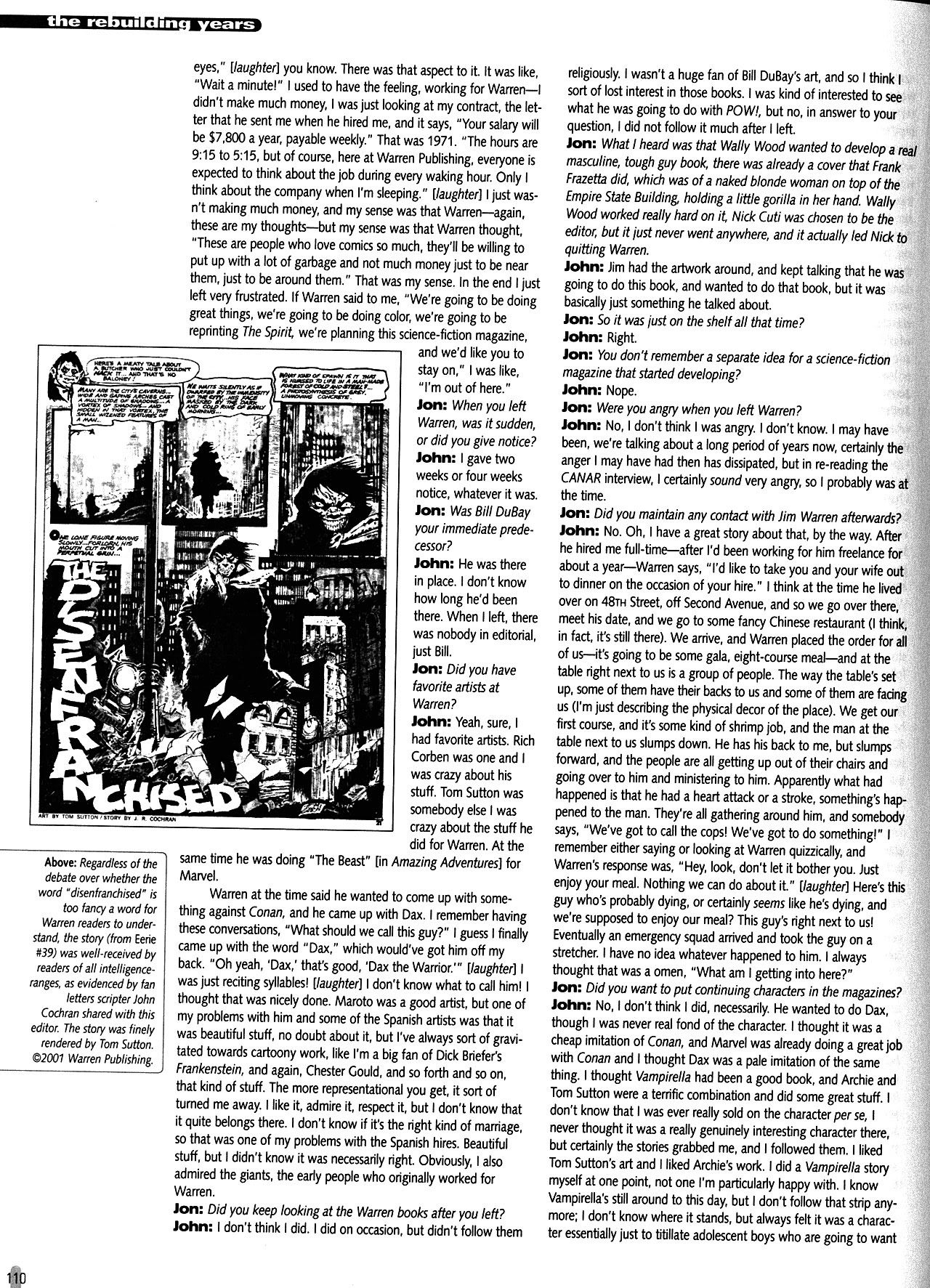 Read online Warren Companion comic -  Issue # TPB (Part 2) - 11