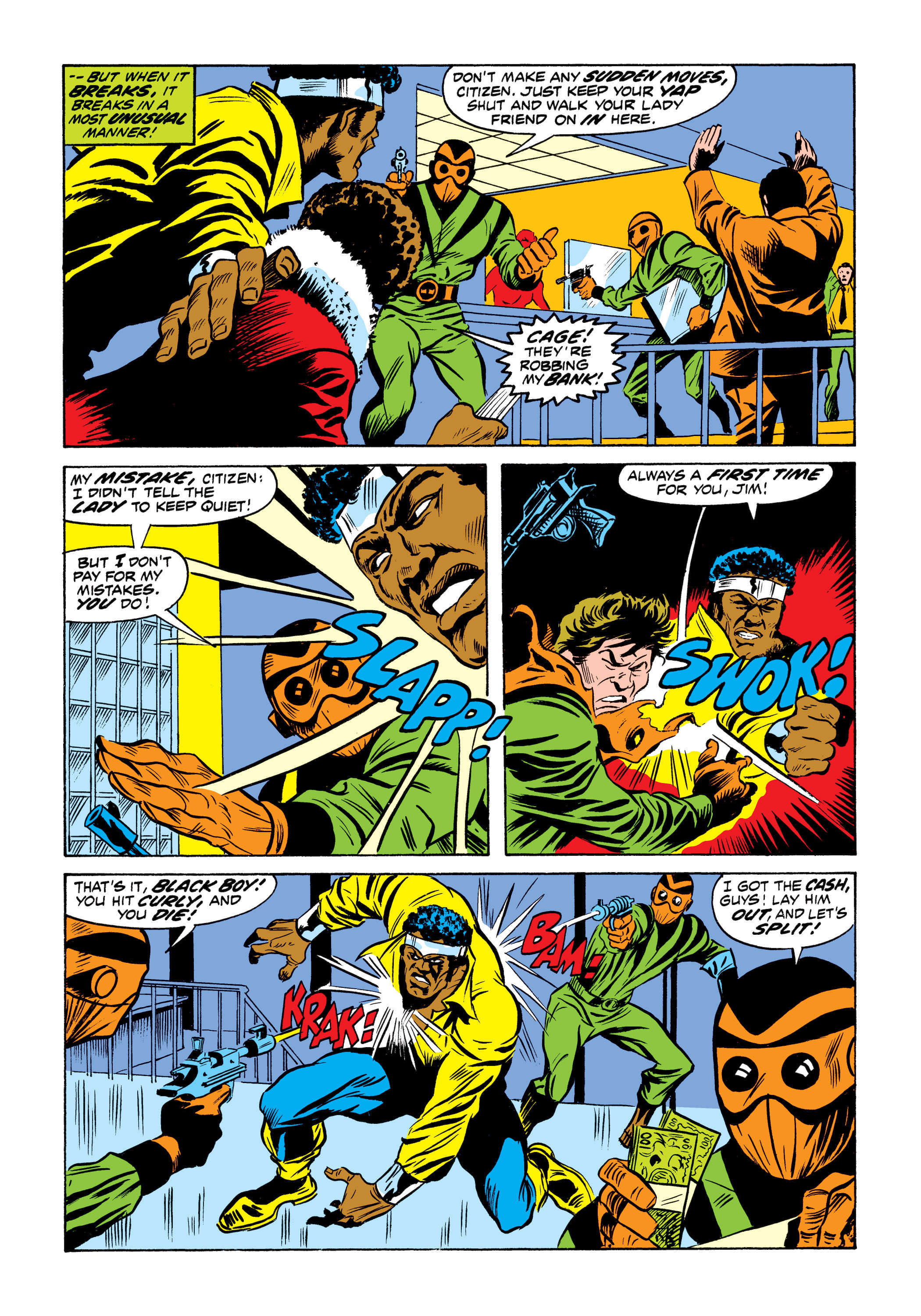 Read online Marvel Masterworks: Luke Cage, Hero For Hire comic -  Issue # TPB (Part 3) - 1
