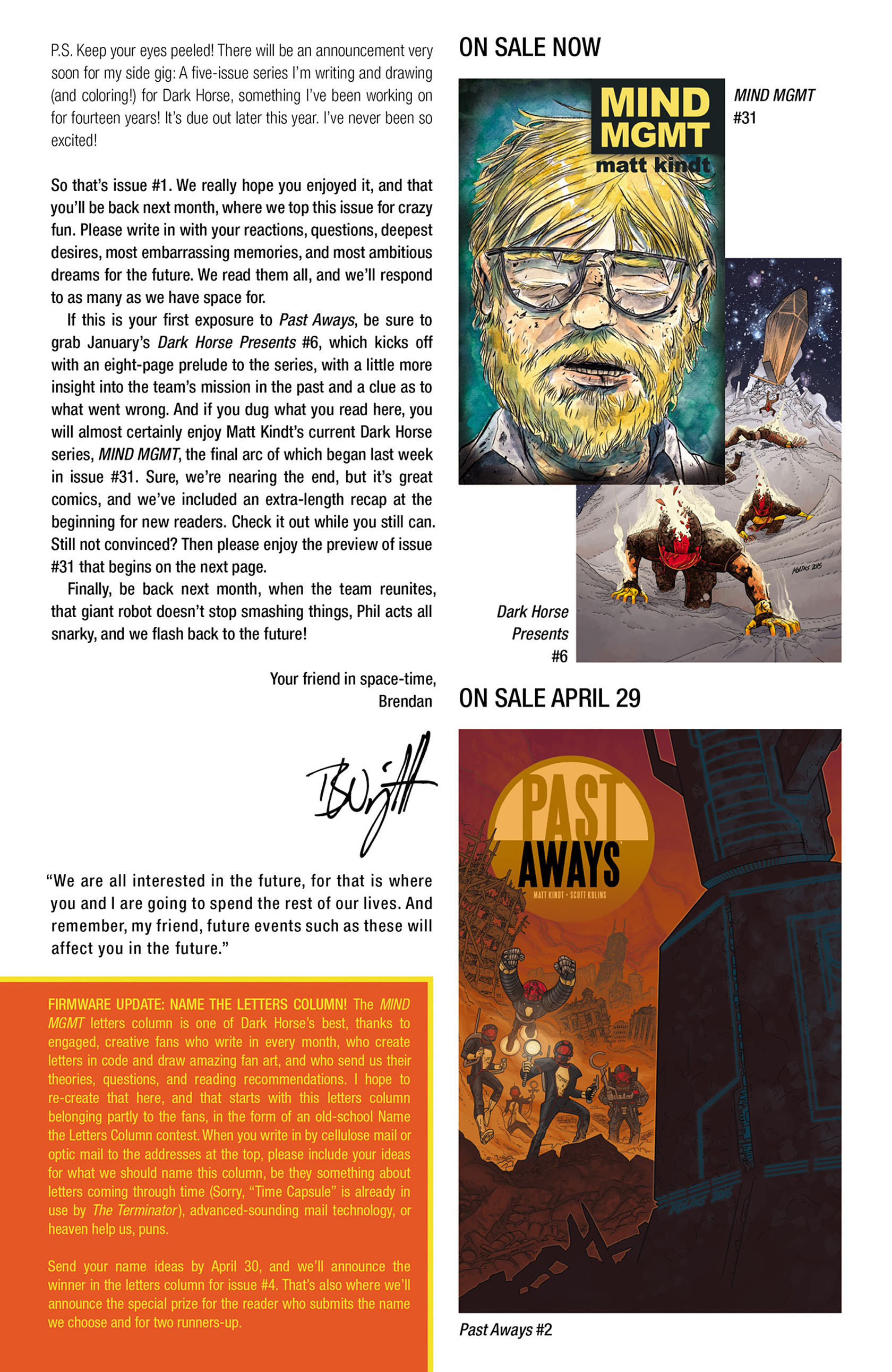 Read online Past Aways comic -  Issue #1 - 31
