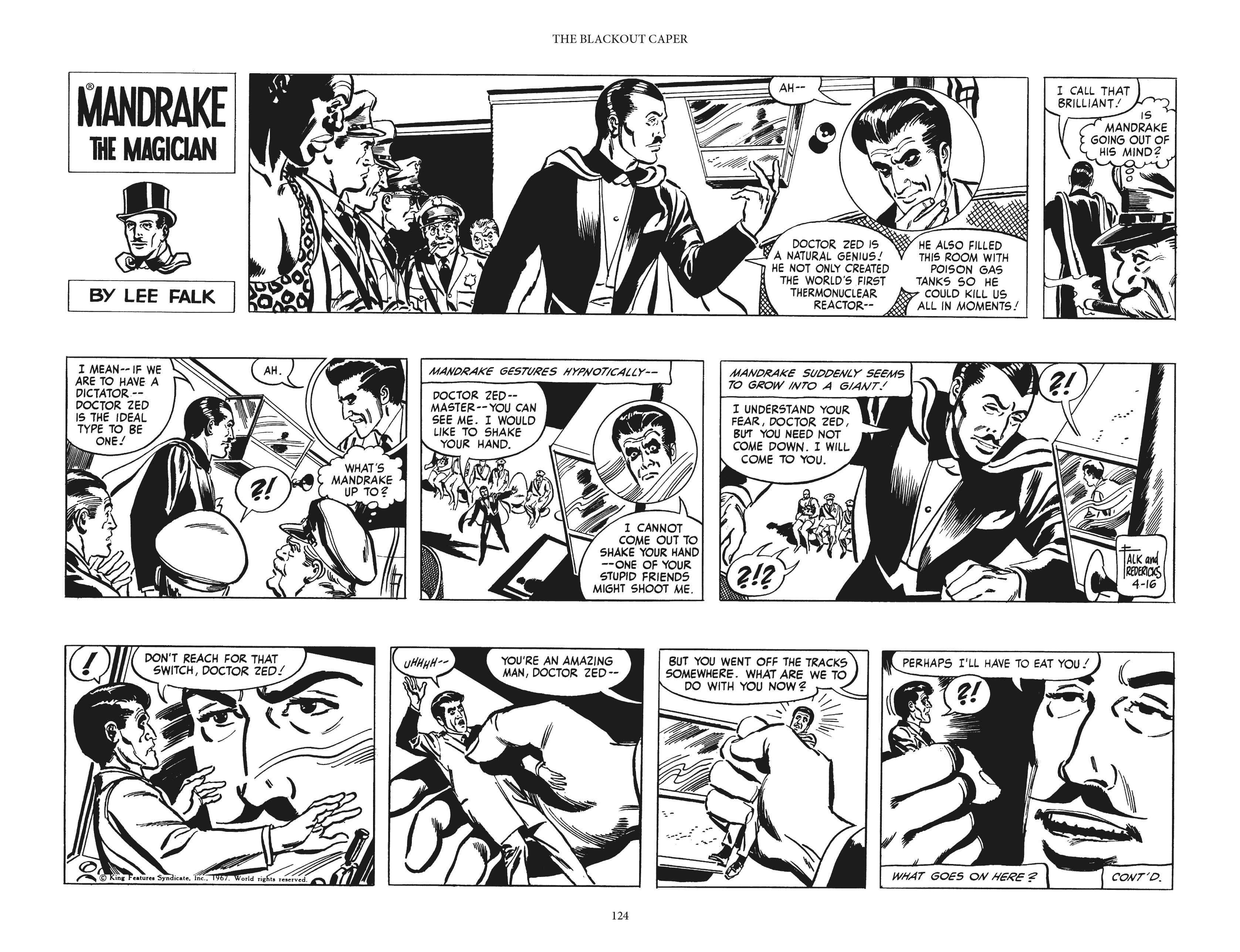 Read online Mandrake the Magician: The Fred Fredricks Sundays comic -  Issue # TPB (Part 2) - 25