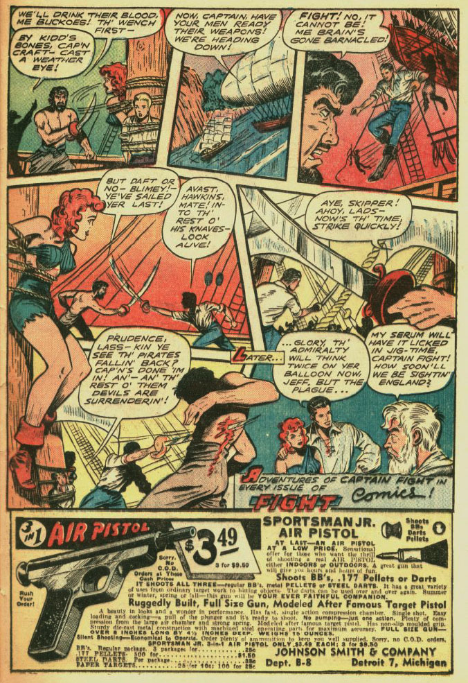 Read online Fight Comics comic -  Issue #57 - 36