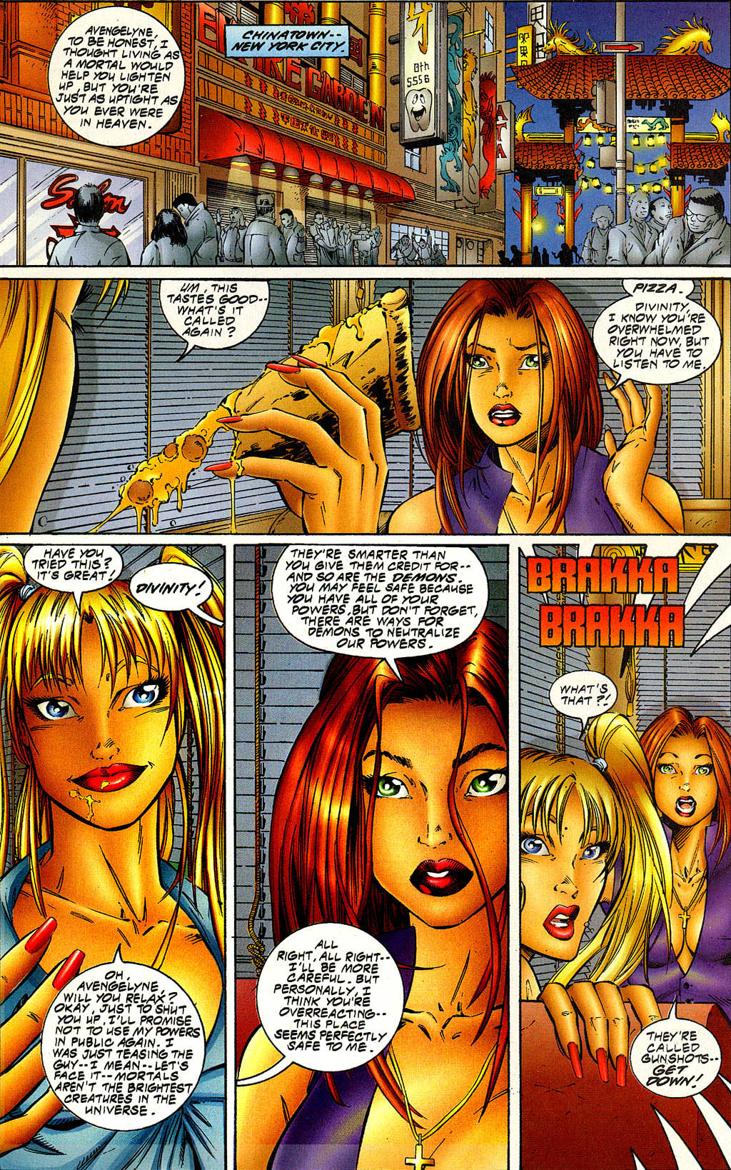 Read online Avengelyne (1996) comic -  Issue #6 - 8