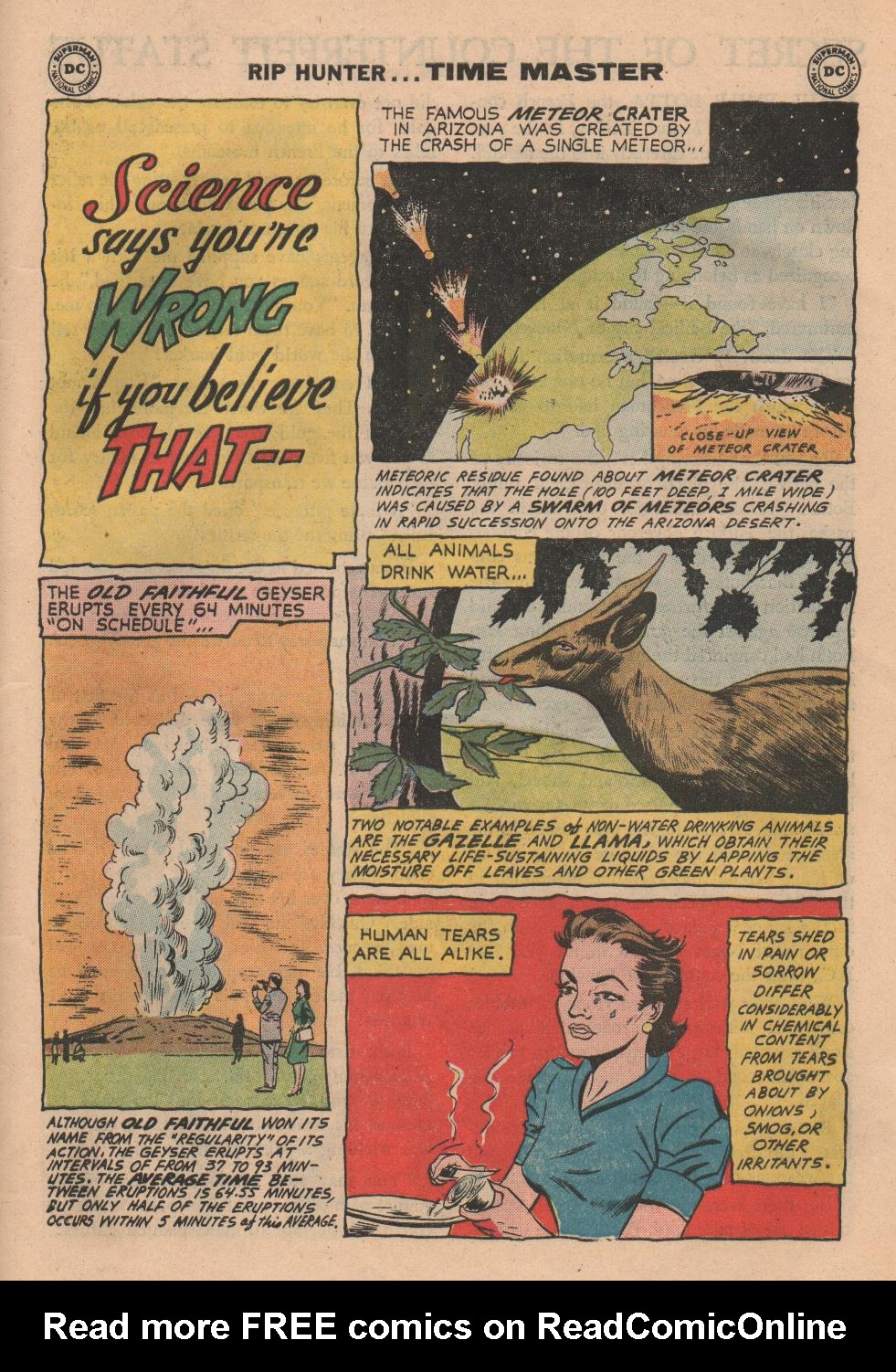 Read online Rip Hunter...Time Master comic -  Issue #7 - 23