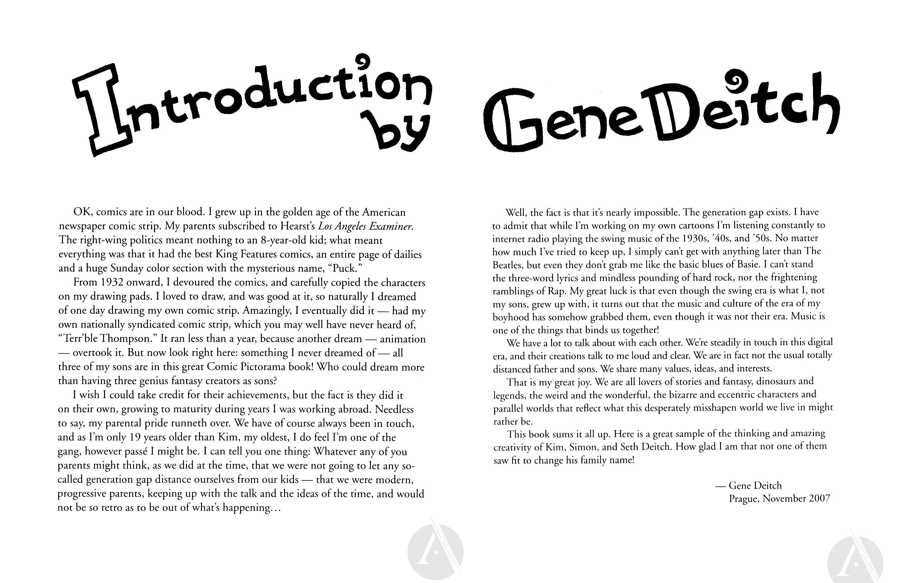 Read online Deitch's Pictorama comic -  Issue # TPB (Part 1) - 4