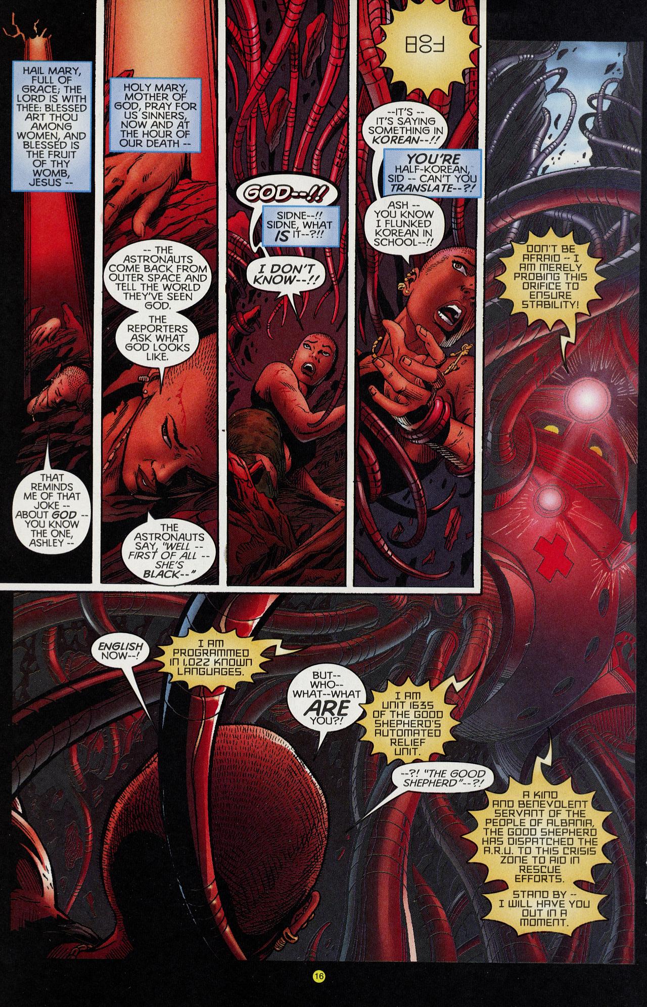 Read online Solar, Man of the Atom: Hell on Earth comic -  Issue #2 - 13
