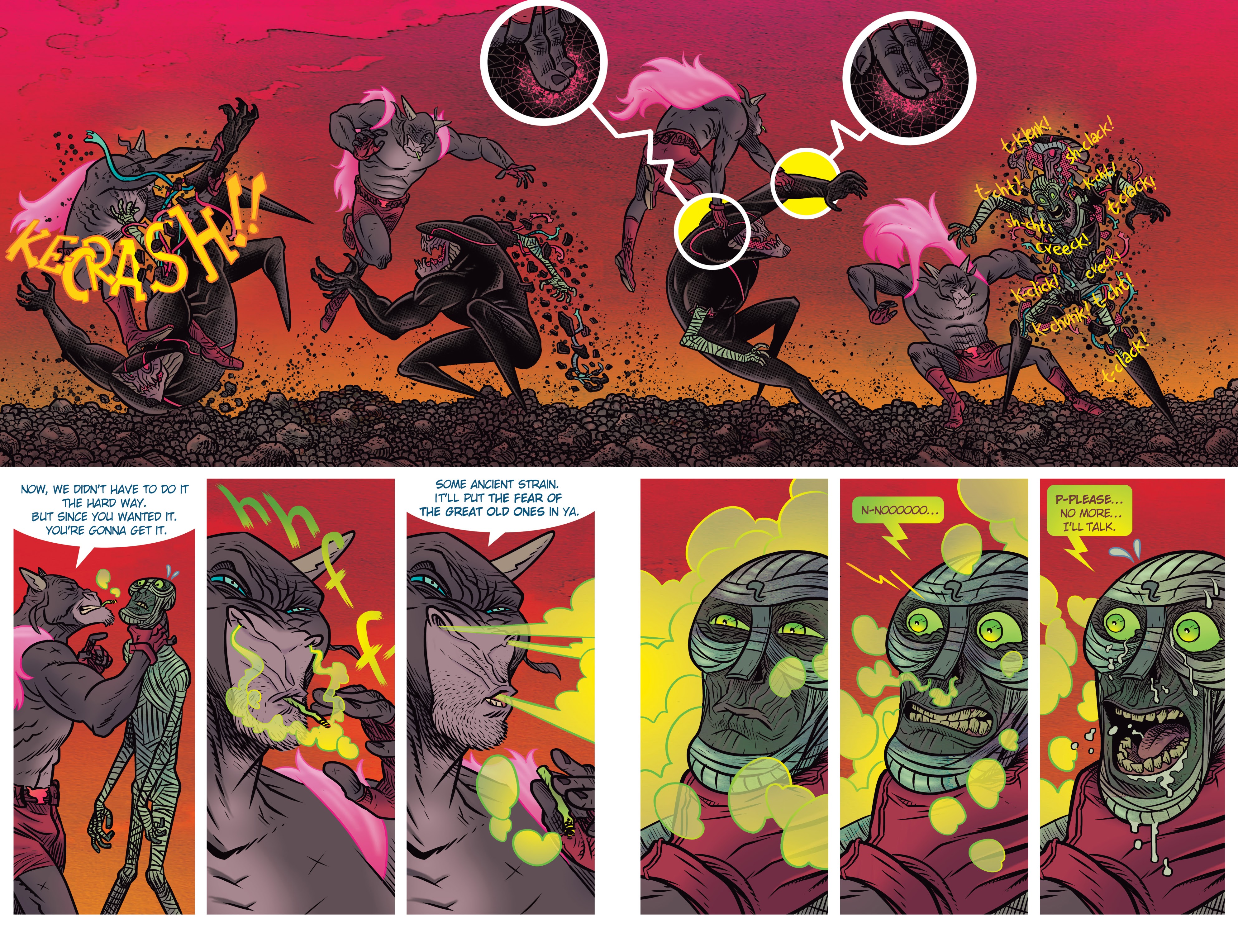 Read online Ether: The Disappearance of Violet Bell comic -  Issue # _TPB - 92