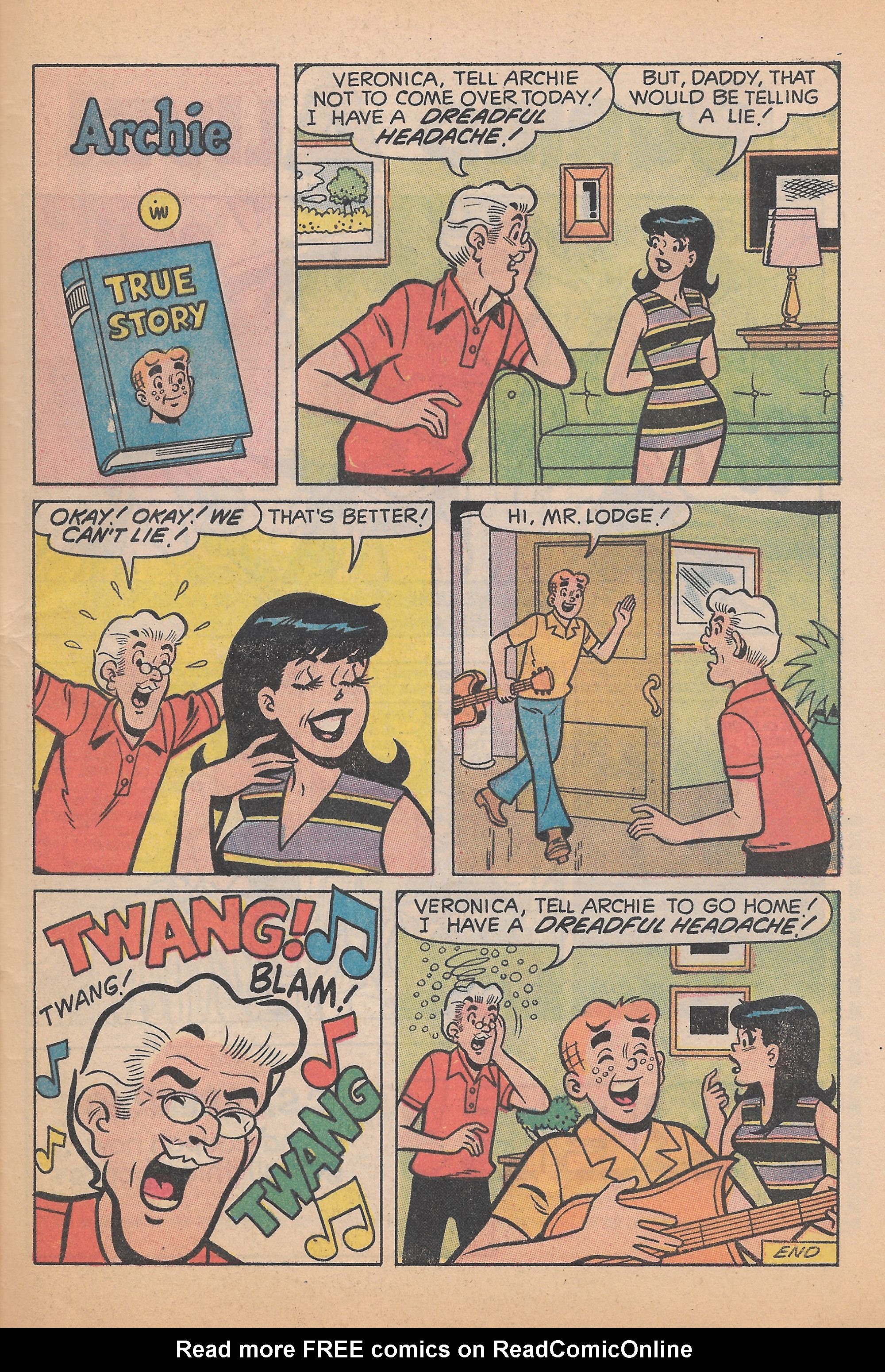 Read online Archie's Joke Book Magazine comic -  Issue #151 - 33