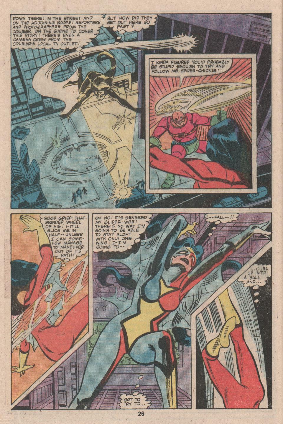 Read online Spider-Woman (1978) comic -  Issue #26 - 16