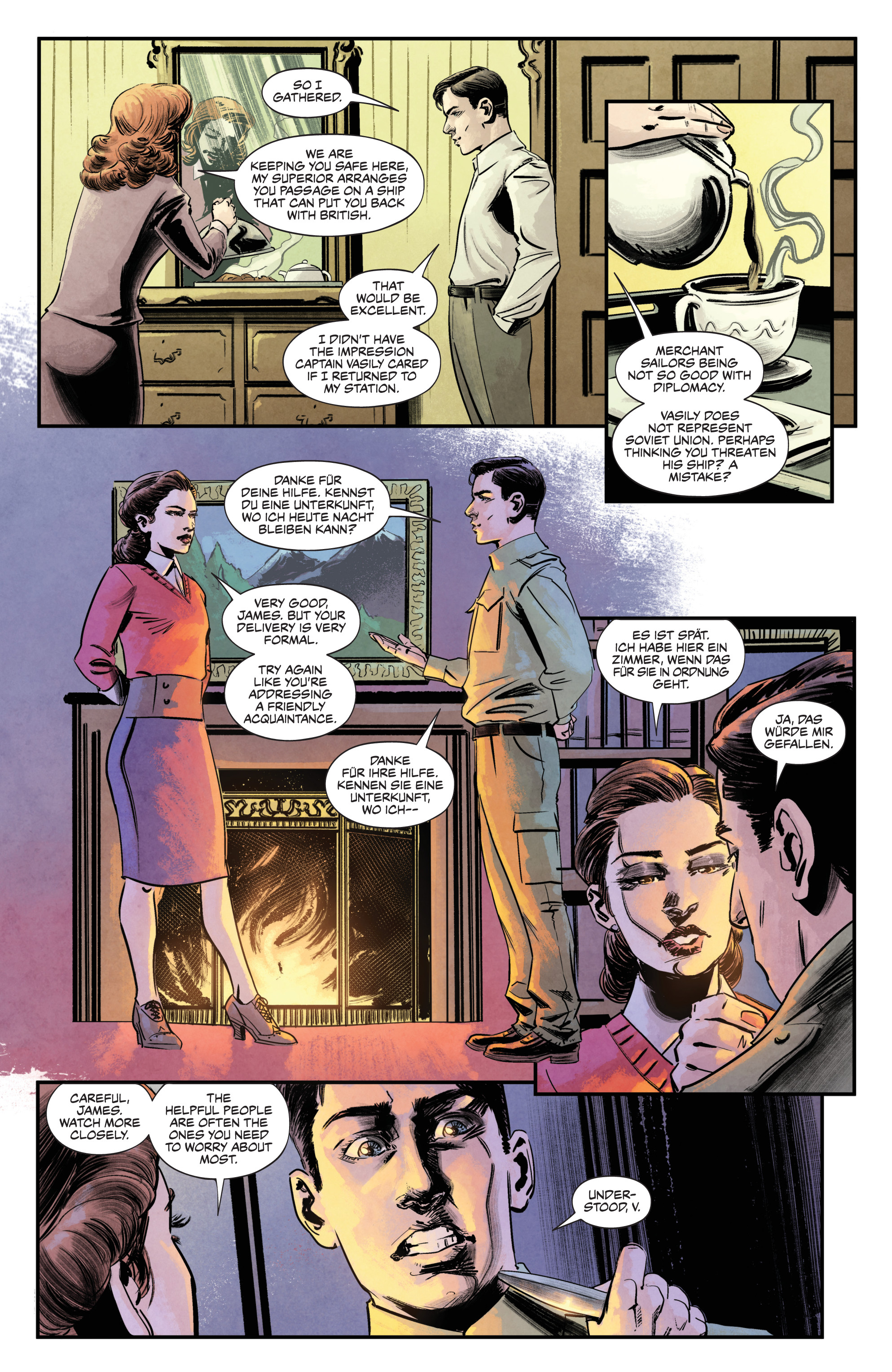 Read online James Bond Origin comic -  Issue #8 - 14