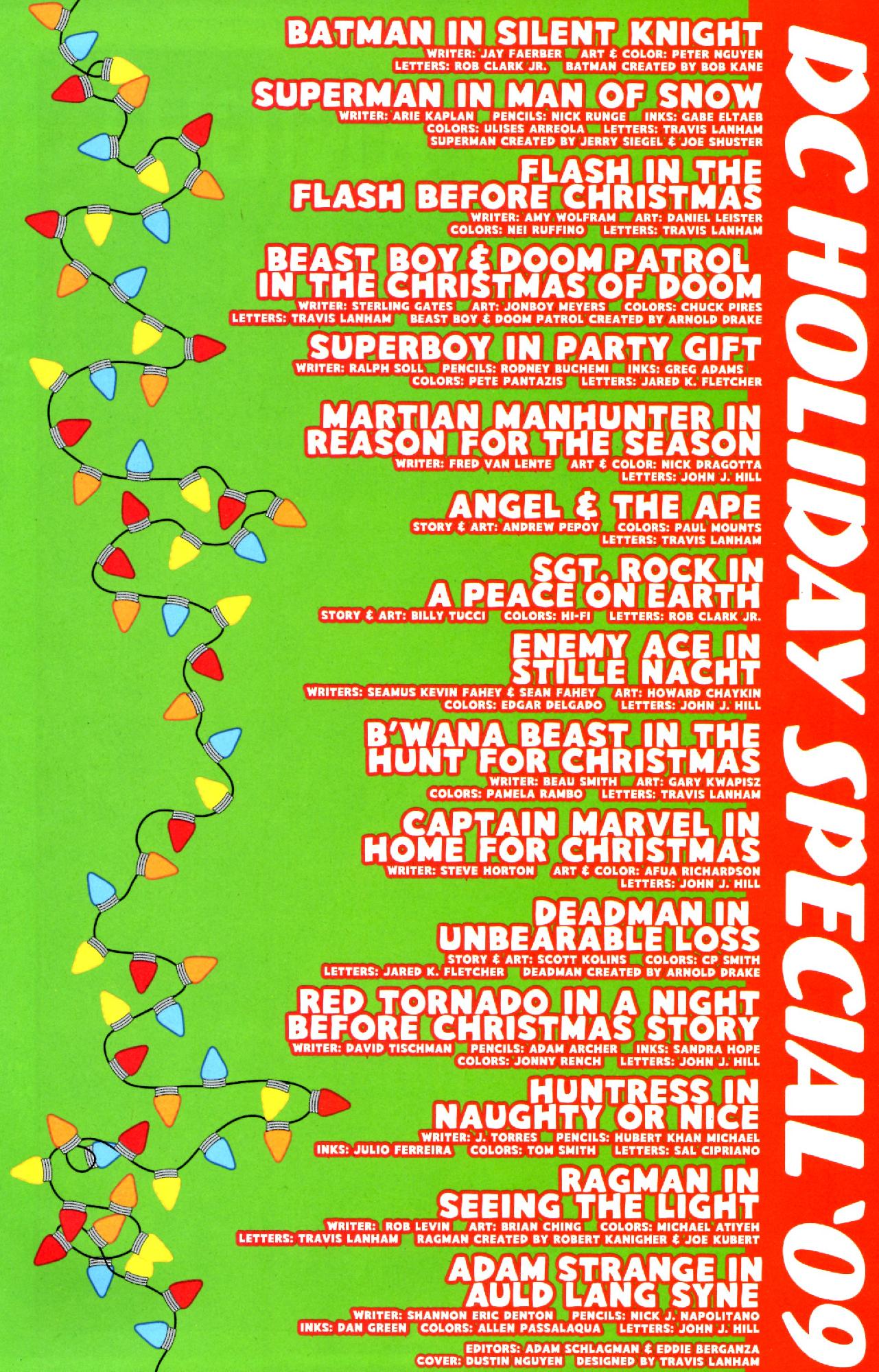 Read online DC Holiday Special '09 comic -  Issue # Full - 3