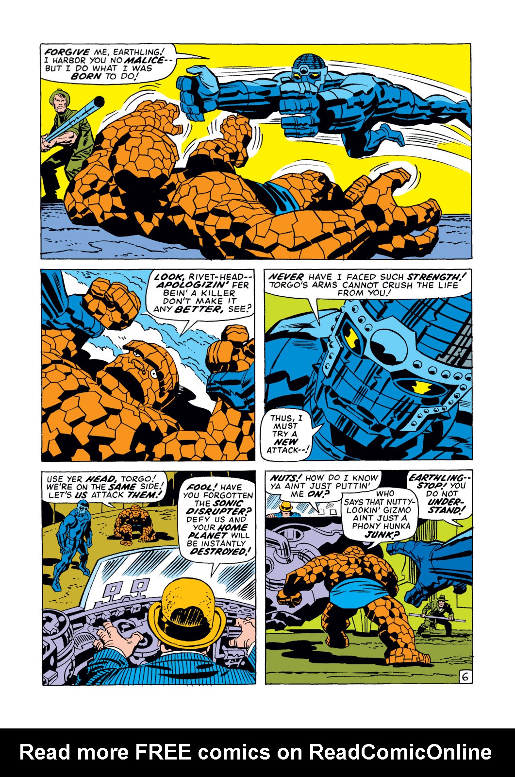 Read online Fantastic Four (1961) comic -  Issue #93 - 7