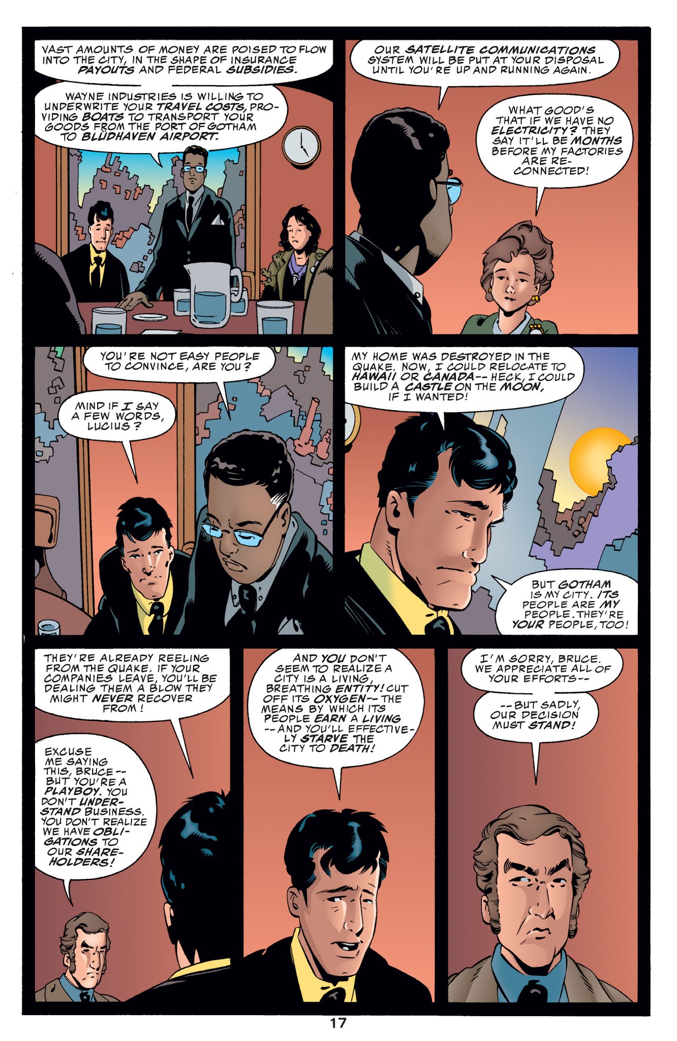 Read online Batman: Road To No Man's Land comic -  Issue # TPB 1 - 255