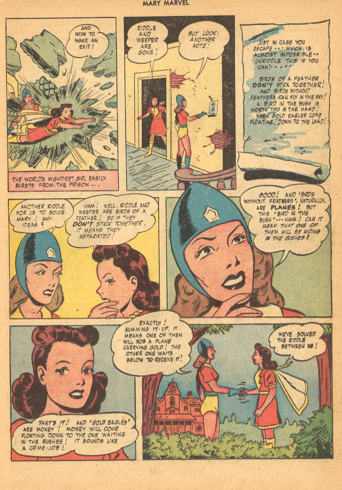 Read online Mary Marvel comic -  Issue #8 - 11