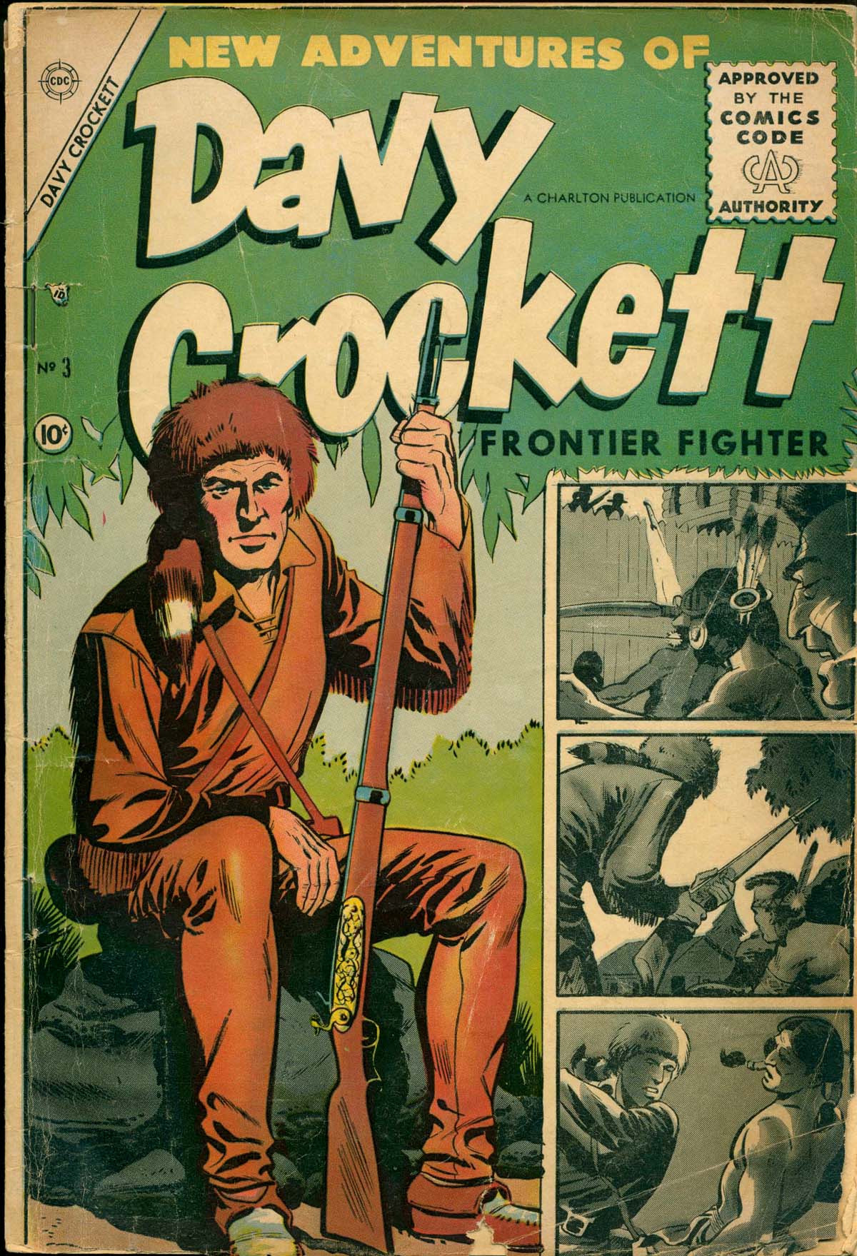 Read online Davy Crockett comic -  Issue #3 - 1