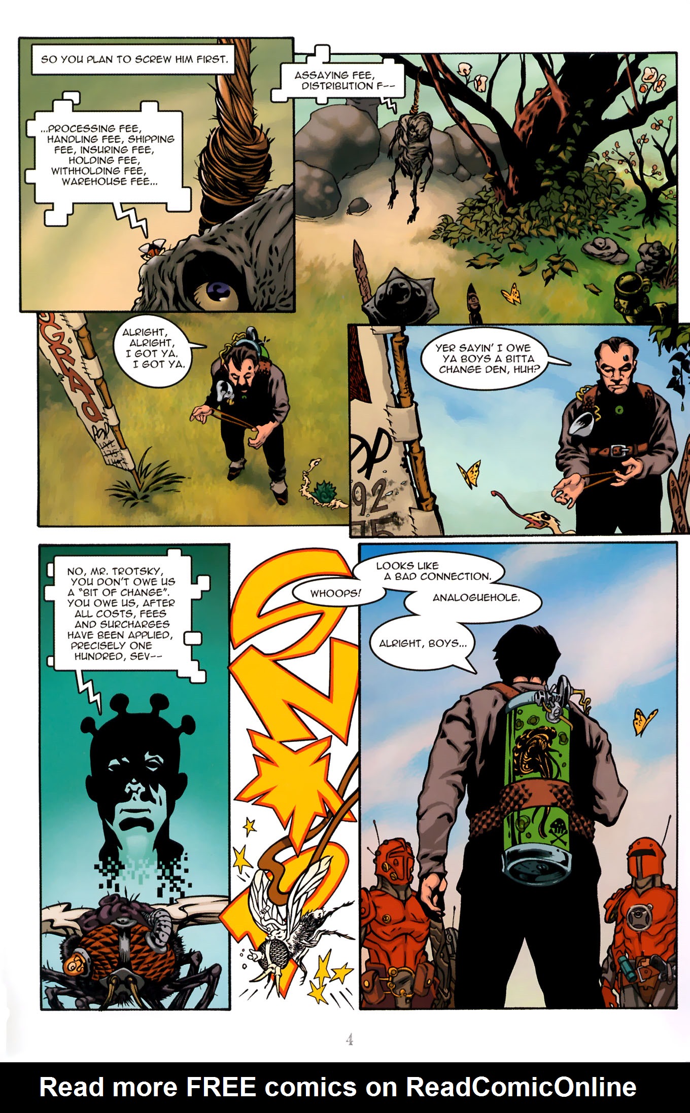 Read online Robotika: For A Few Rubles More comic -  Issue #1 & 2 - 4