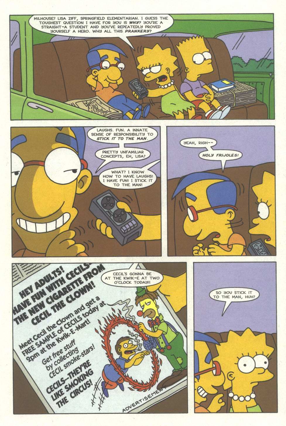 Read online Simpsons Comics comic -  Issue #33 - 10