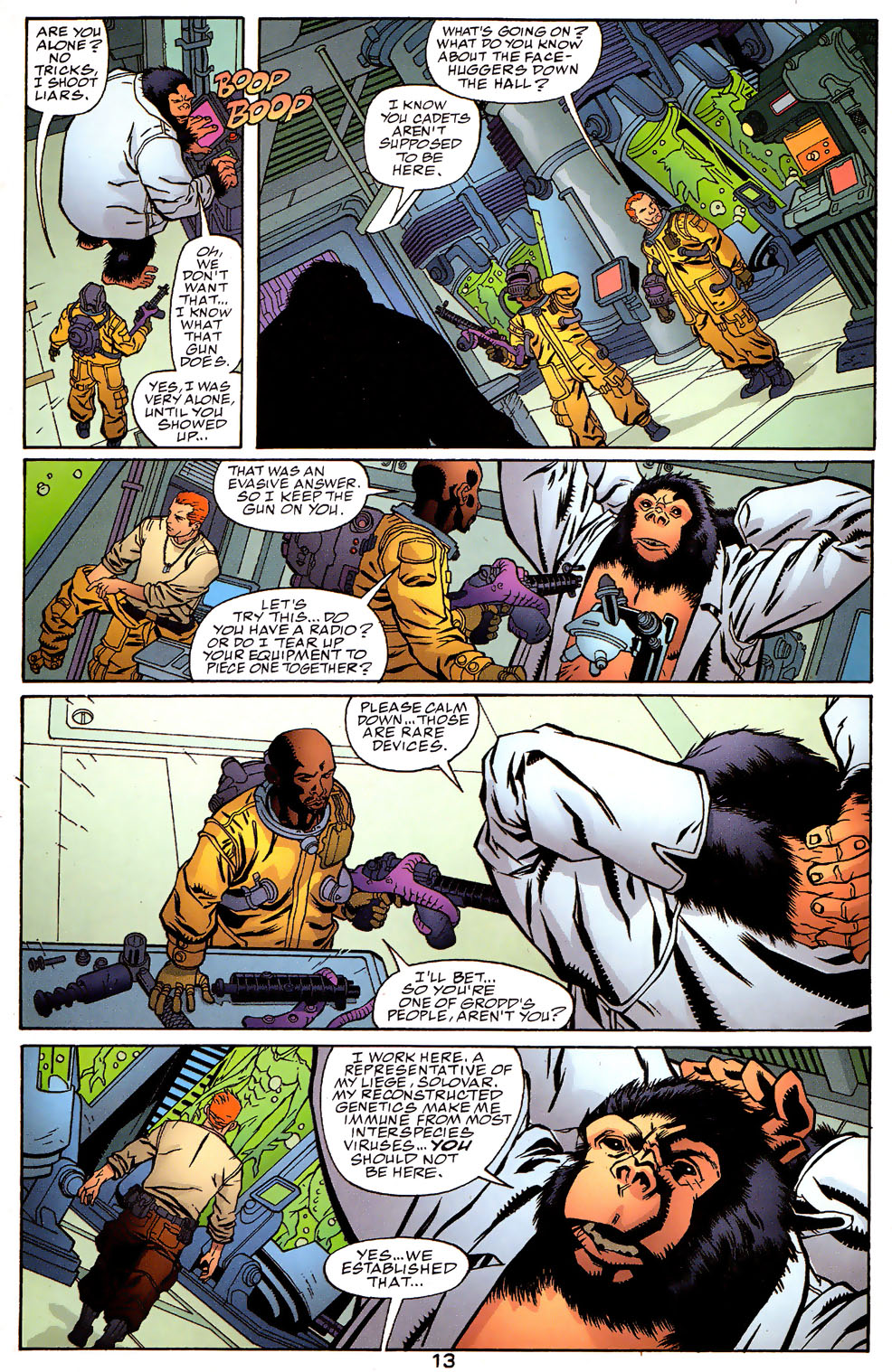 Read online Human Defense Corps comic -  Issue #2 - 14