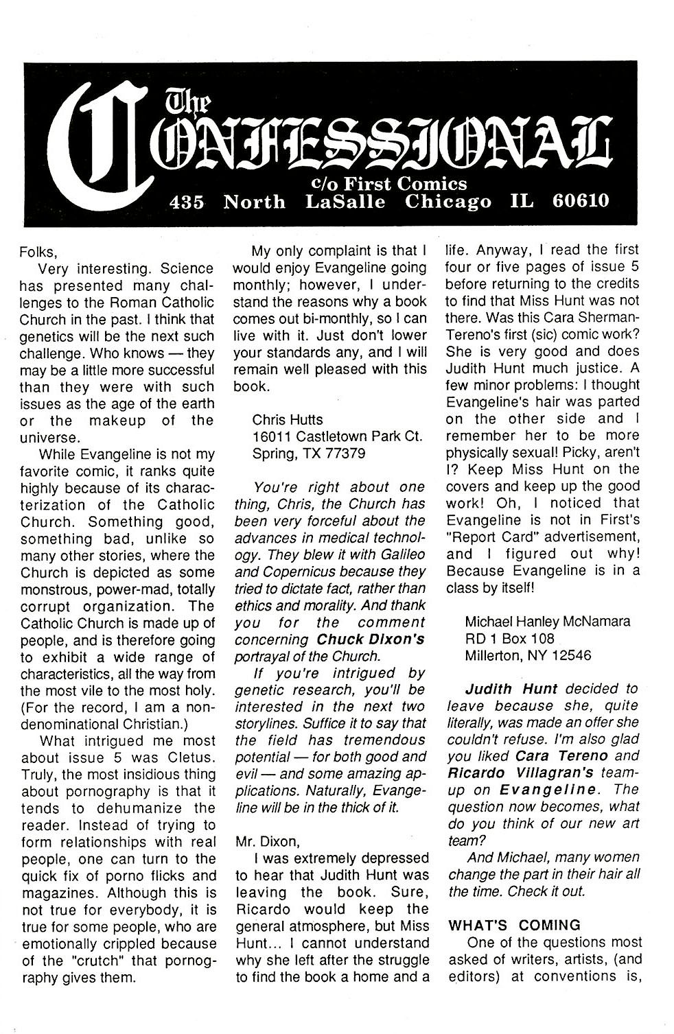 Read online Evangeline comic -  Issue #7 - 30