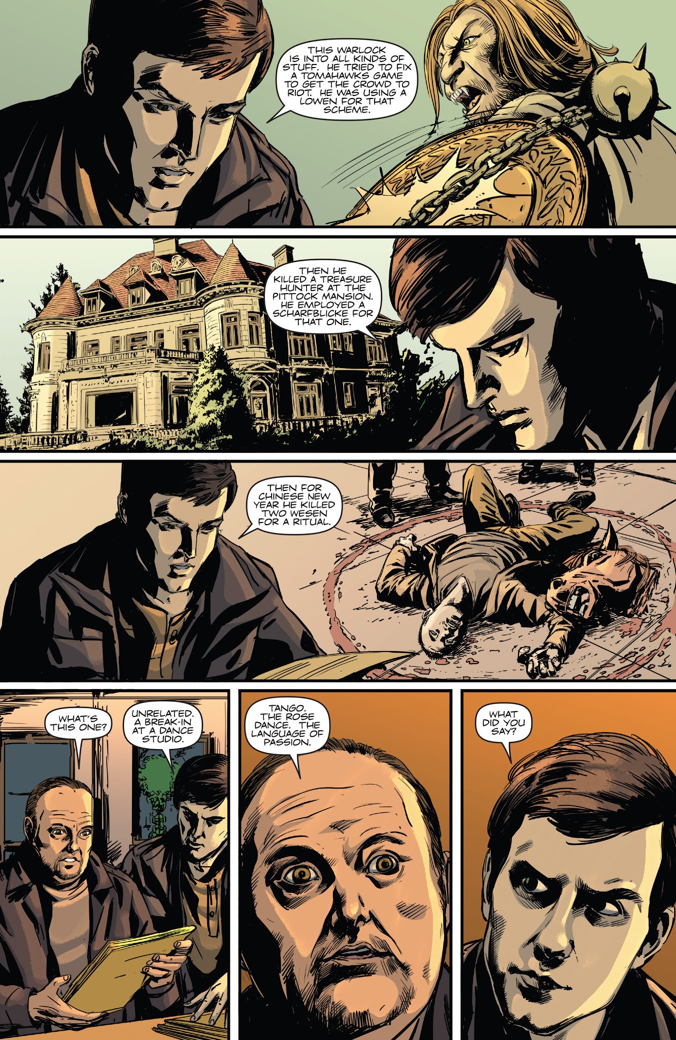 Read online Grimm: The Warlock comic -  Issue #4 - 14