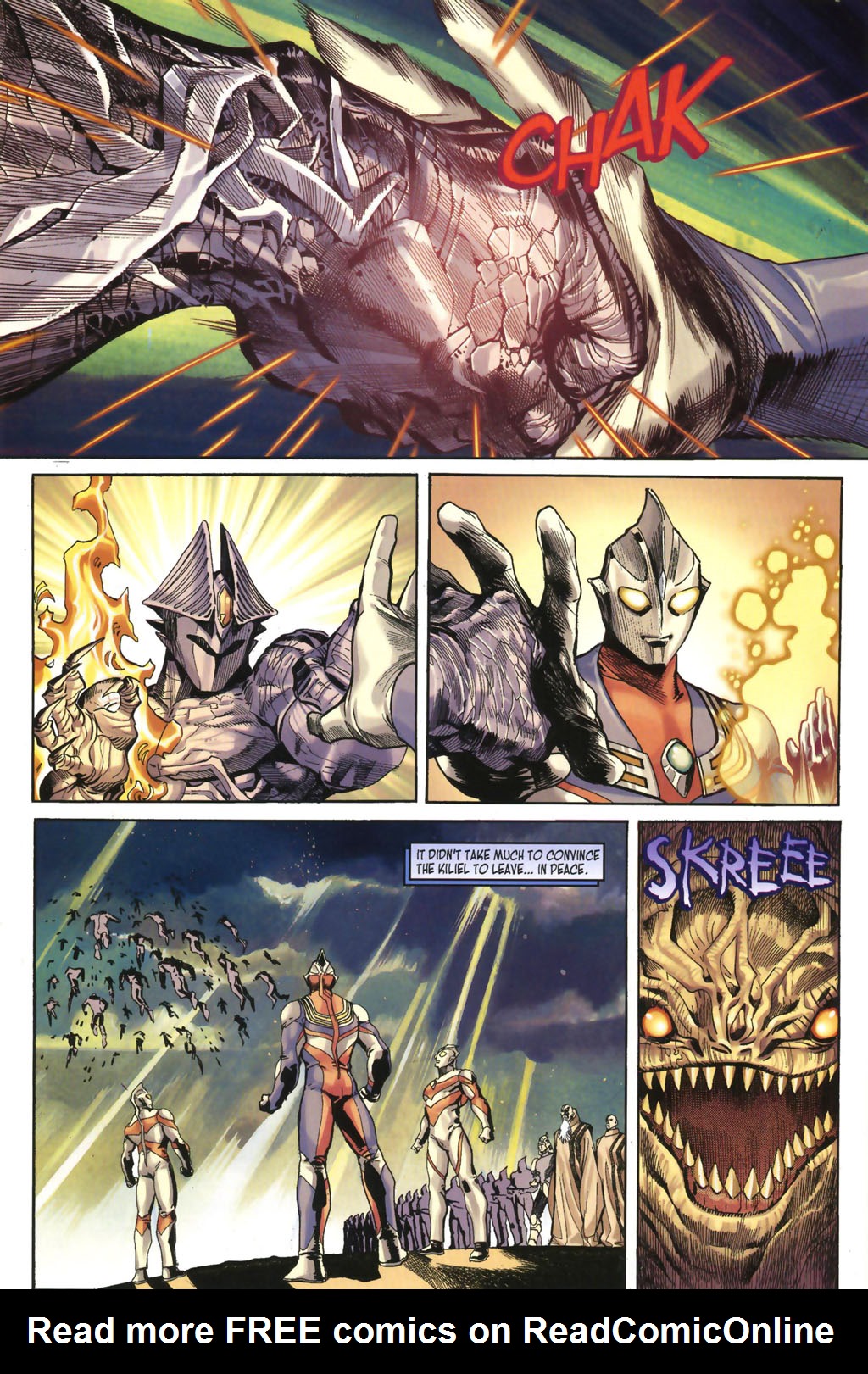 Read online Ultraman Tiga comic -  Issue #10 - 12
