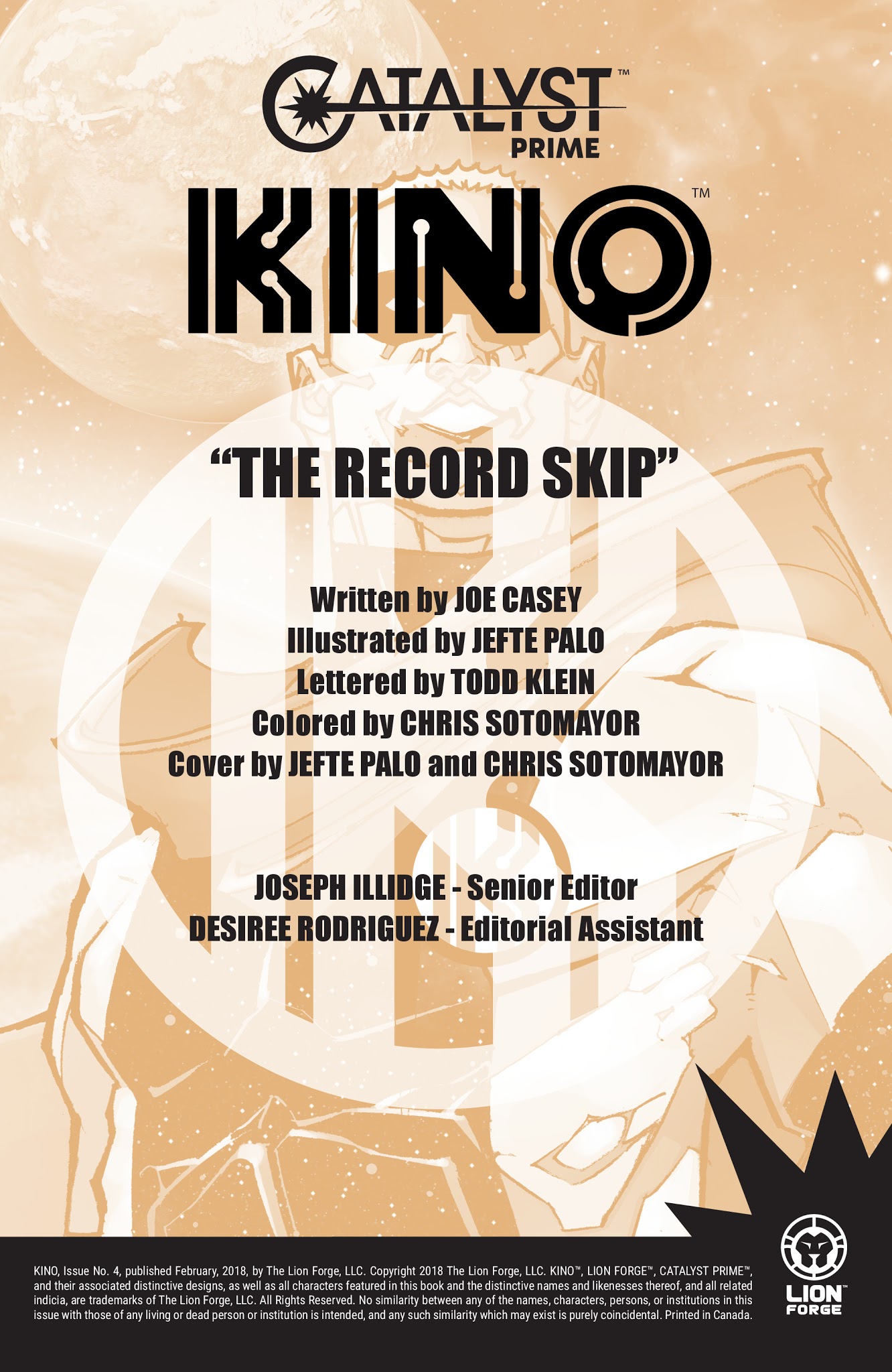 Read online KINO comic -  Issue #4 - 2