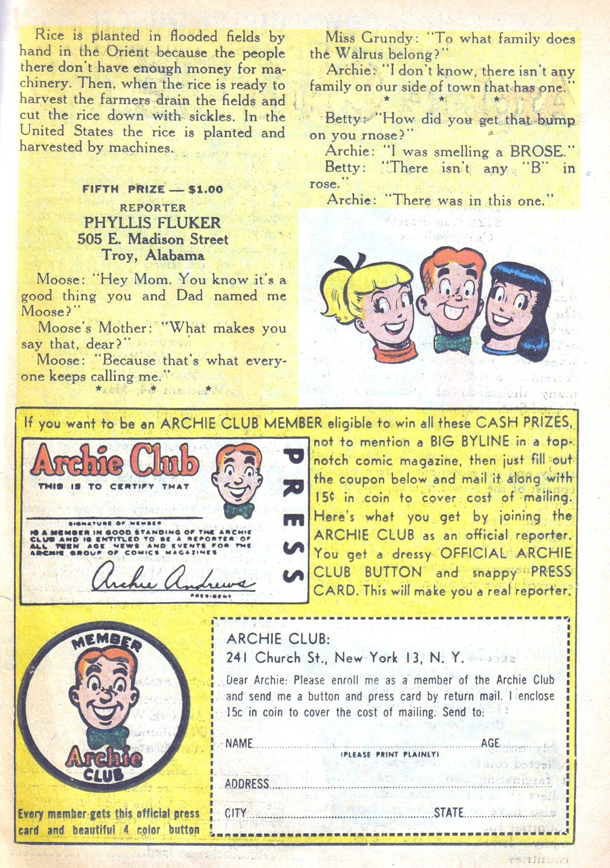 Read online Pep Comics comic -  Issue #140 - 27