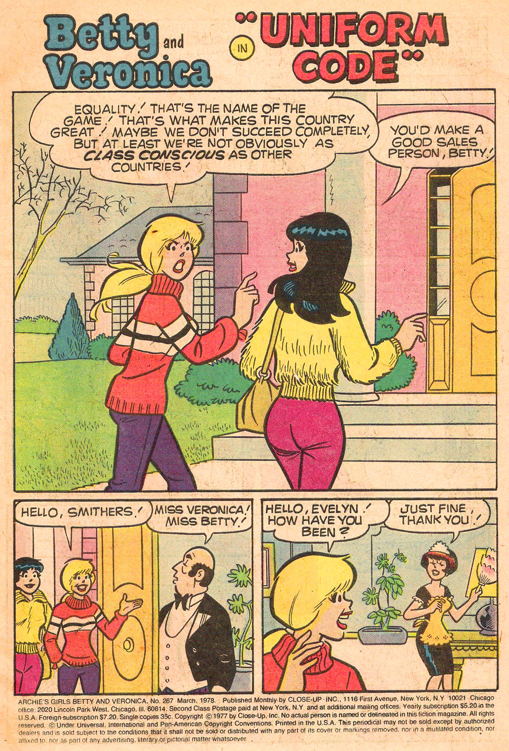 Read online Archie's Girls Betty and Veronica comic -  Issue #267 - 3