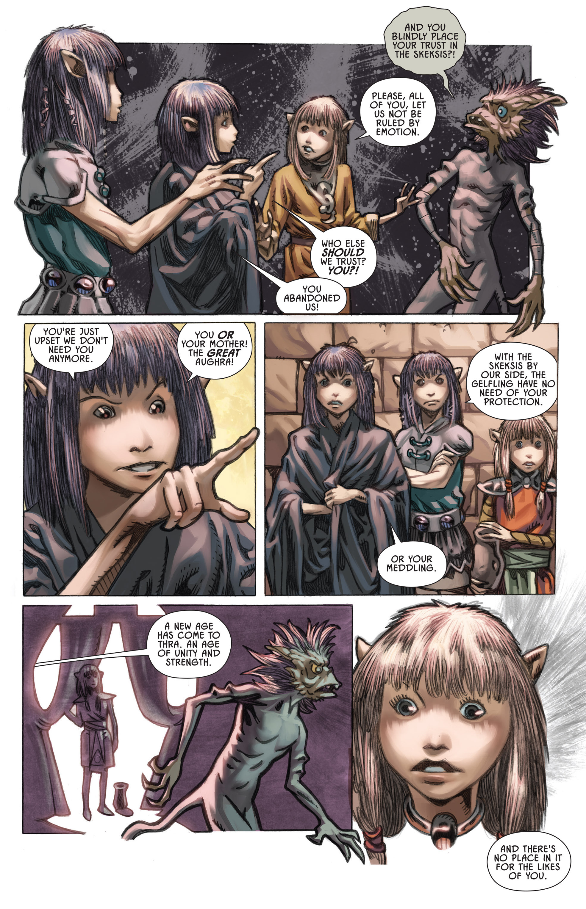 Read online The Dark Crystal: Creation Myths comic -  Issue # TPB 3 - 49