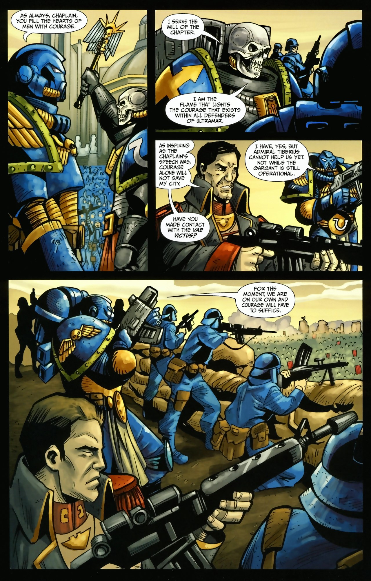 Read online Warhammer 40,000: Defenders of Ultramar comic -  Issue #4 - 7