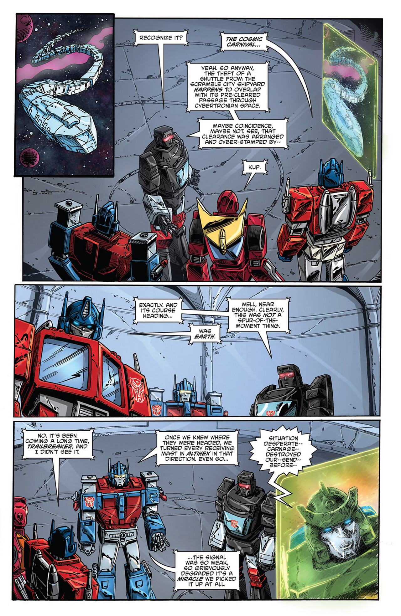 Read online The Transformers: Regeneration One comic -  Issue #83 - 14