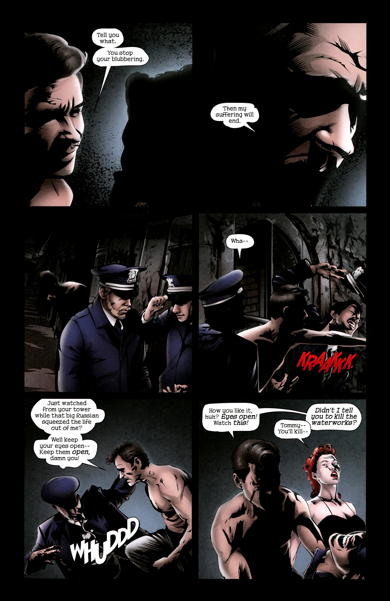 Read online X-Men Noir: Mark of Cain comic -  Issue #3 - 8