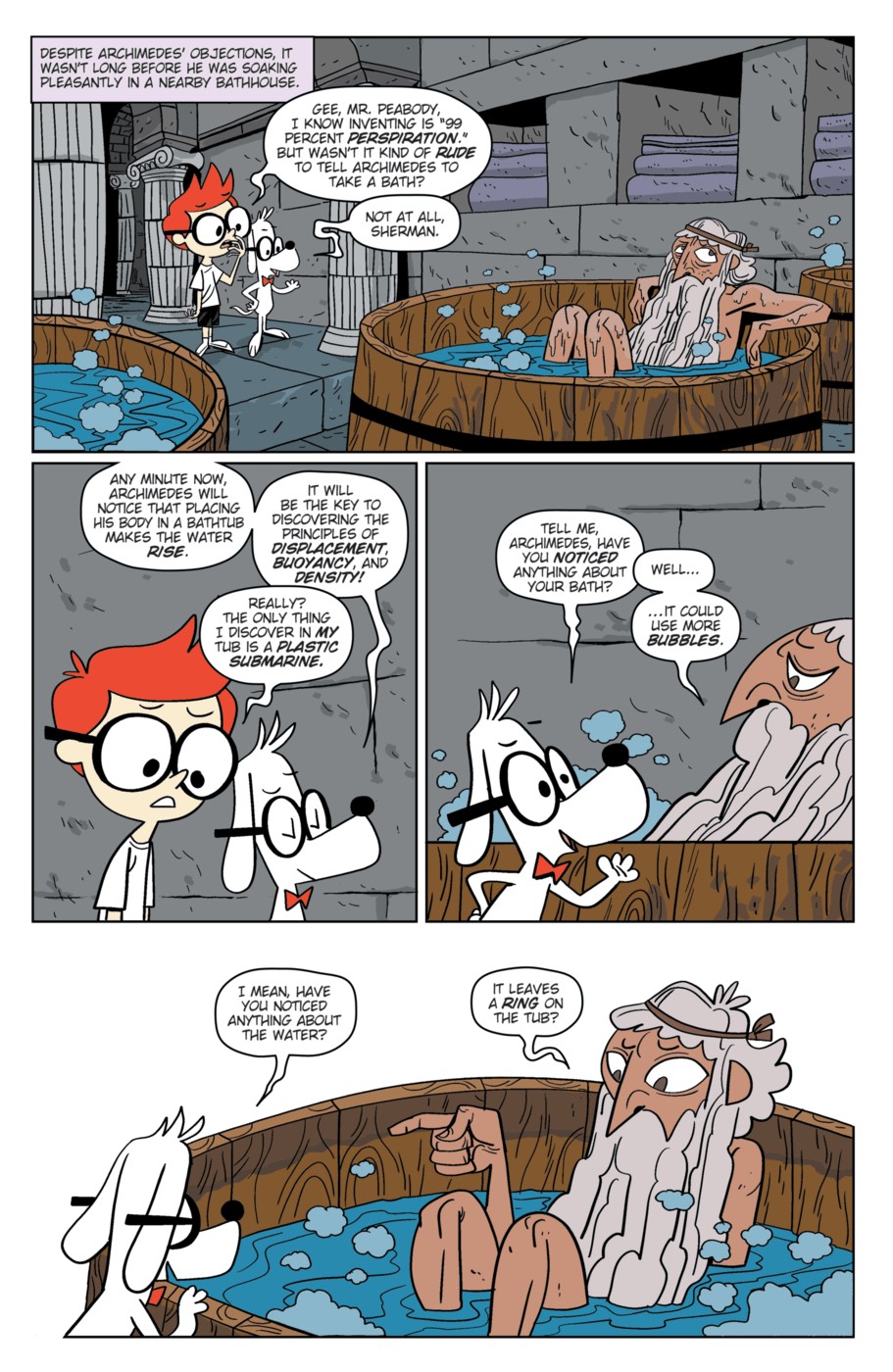 Read online Mr. Peabody & Sherman comic -  Issue #3 - 7