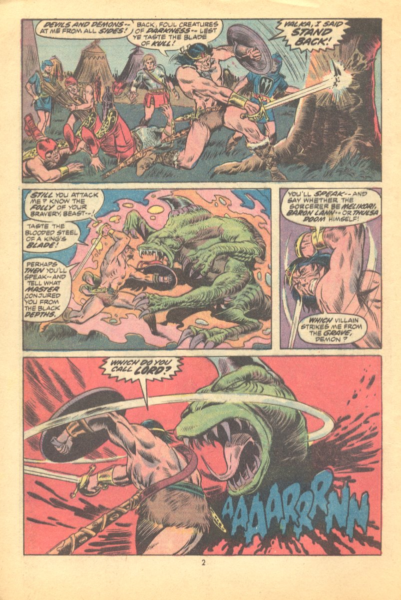 Read online Kull, the Conqueror (1971) comic -  Issue #10 - 3