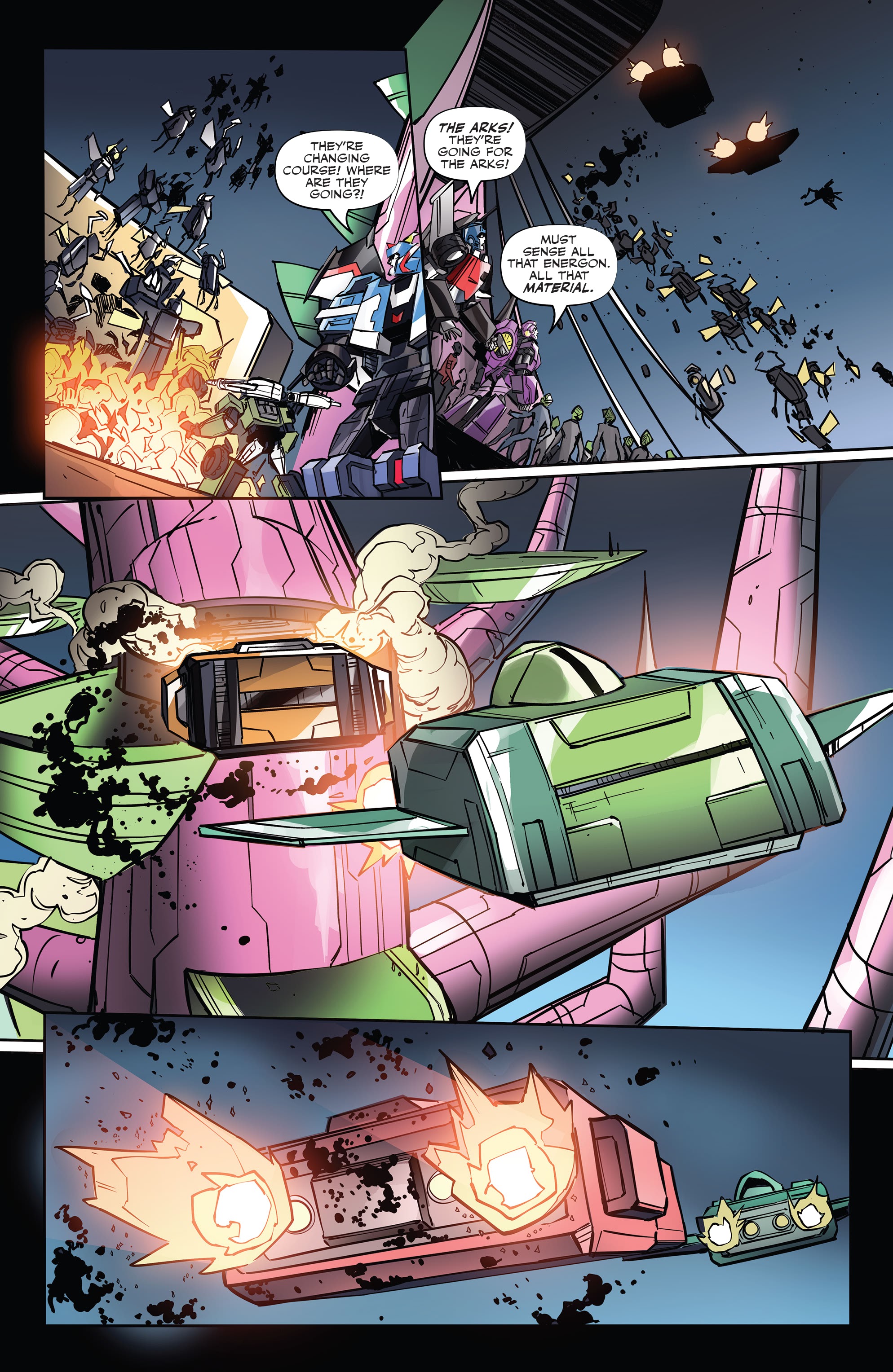 Read online Transformers: Escape comic -  Issue #5 - 18