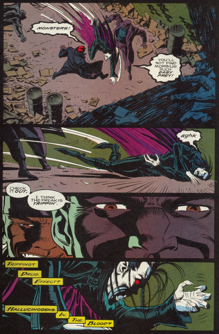 Read online Morbius: The Living Vampire (1992) comic -  Issue #8 - 19