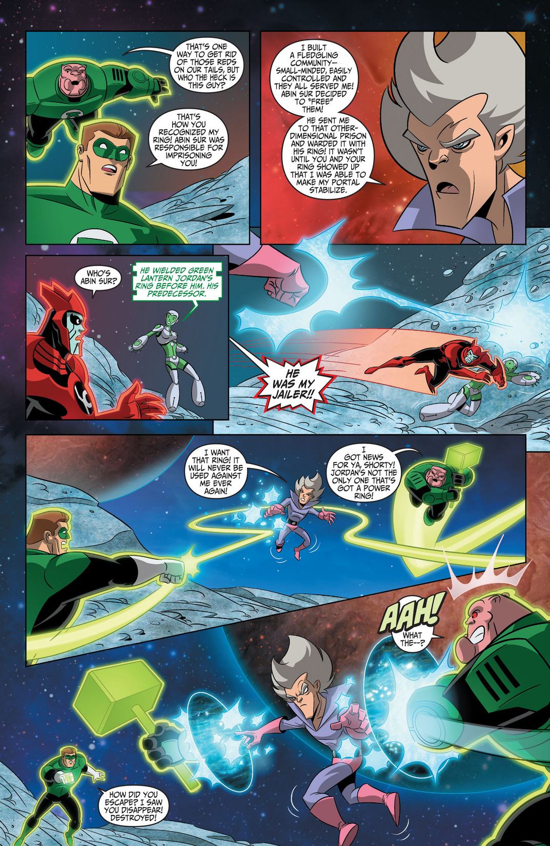 Read online Green Lantern: The Animated Series comic -  Issue #9 - 17