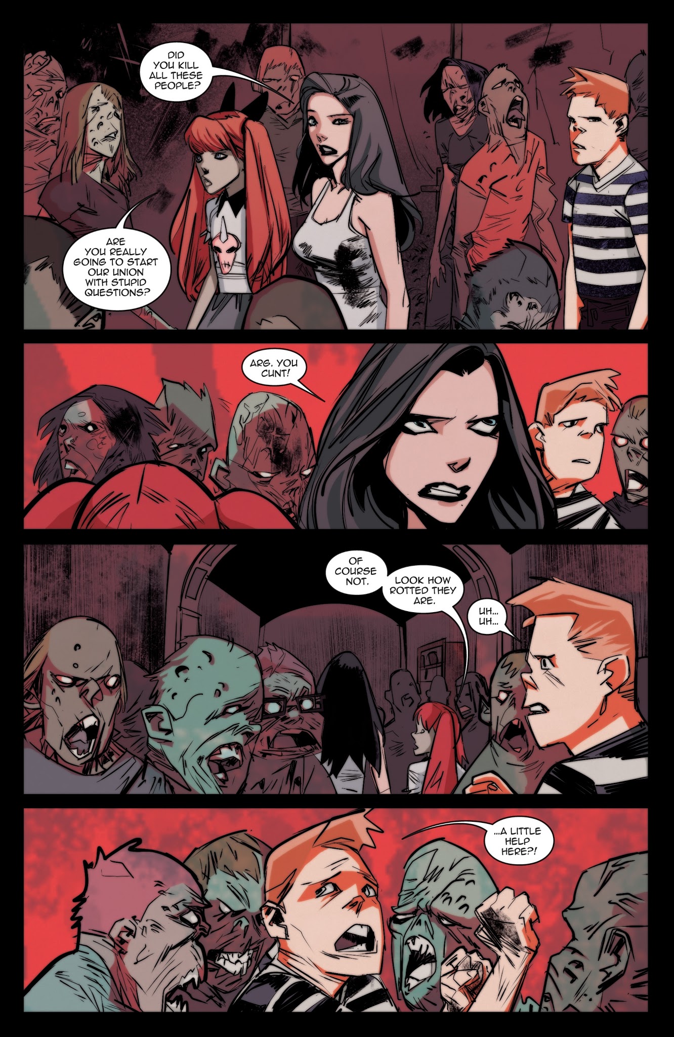Read online Zombie Tramp (2014) comic -  Issue #42 - 6
