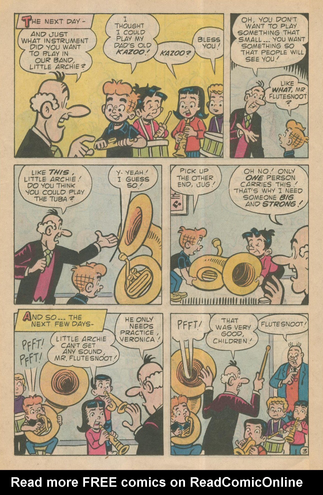 Read online Archie's TV Laugh-Out comic -  Issue #99 - 22